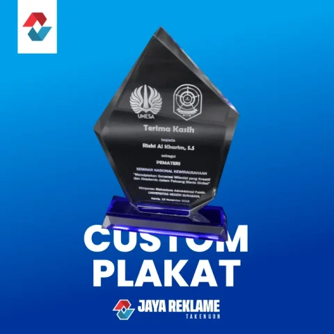 Custom Plakat Akrilik