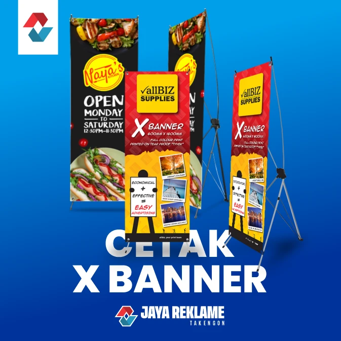 Cetak X Banner Printing Riau Pekanbaru